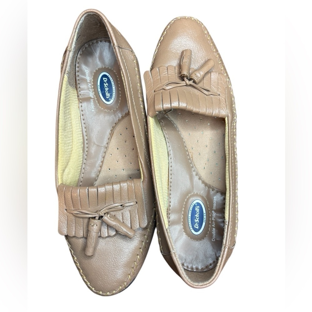 Dr. Scholl's Womens Kiltie Tassel Loafers - Size
6 M Airpillow Med tan Brown - Picture 4 of 10